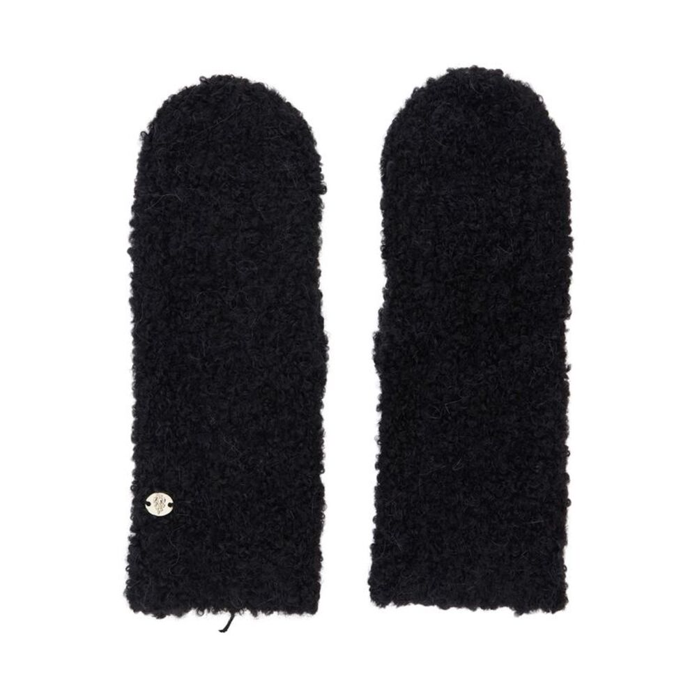 Helen Kaminski Women 'Elissy' Mittens With Front Logo Patch In Wool Blend Women